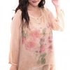 Moira Long Sleeve Tunic in Brown