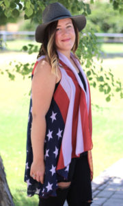 American Flag Scarf