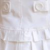 Italia Vecceli Jacket With Ruffles In White - Image 2