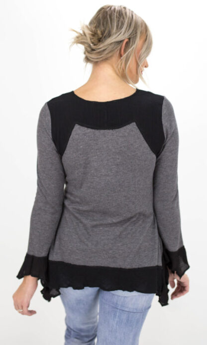 Scotland Ribbed Long Sleeve Top - Image 2