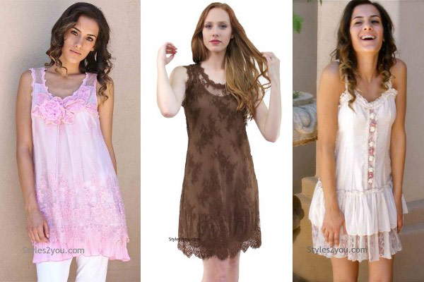 ruffles and lace dresses for summer