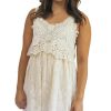 Trickle Rain Shirt Dress in Lace