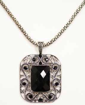 victorian pendant necklace